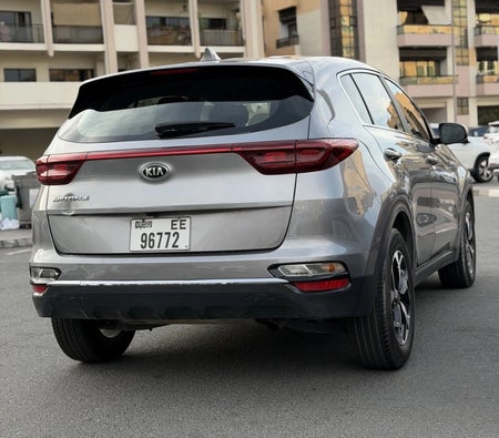 Gray Kia Sportage 2022