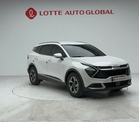 White Kia Sportage 2022