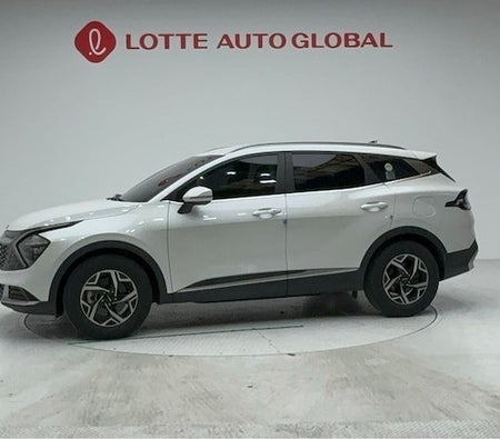 White Kia Sportage 2022