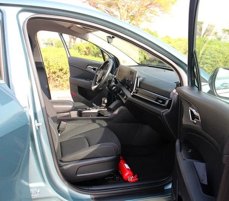 Blue Kia Sportage Turbo 2023