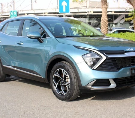 Blue Kia Sportage Turbo 2023