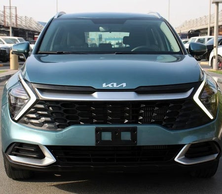 Blue Kia Sportage Turbo 2023