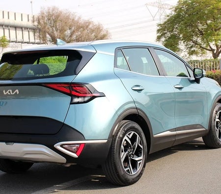 Blue Kia Sportage Turbo 2023