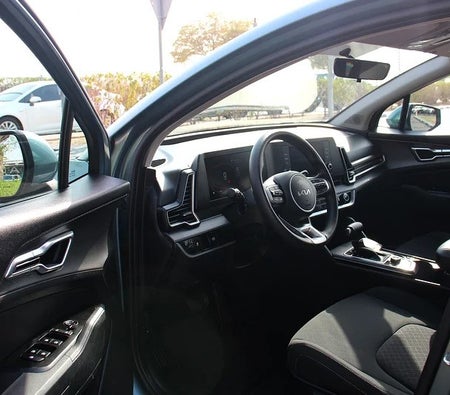 Blue Kia Sportage Turbo 2023