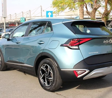 Blue Kia Sportage Turbo 2023