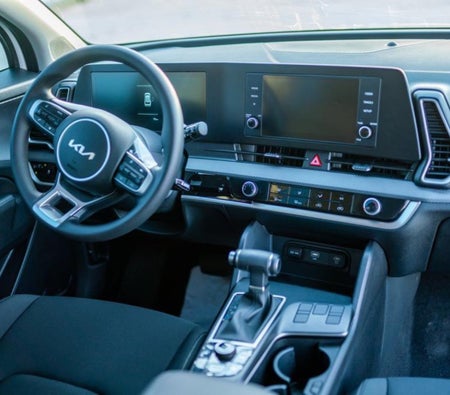 White Kia Sportage 2023