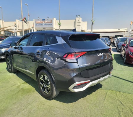 Gray Kia Sportage EX 2024