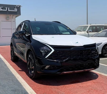 Black Kia Sportage GT-Line 2024