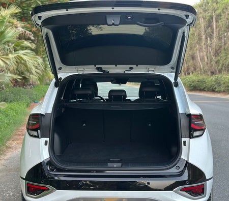 White Kia Sportage 2024