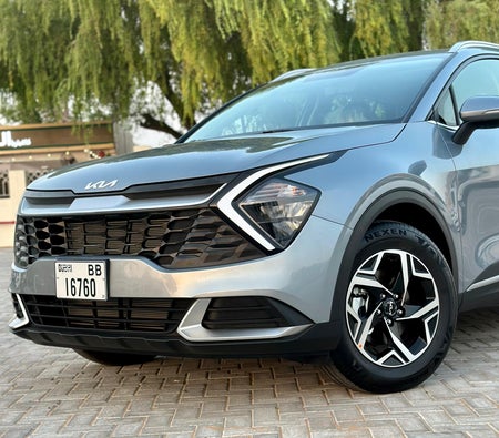 Gray Kia Sportage 2025