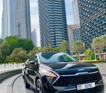 Black Kia Sportage 2025