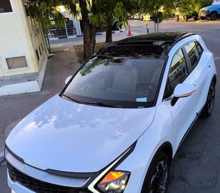 White Kia Sportage 2025