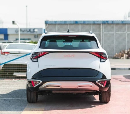 White Kia Sportage Turbo 2025