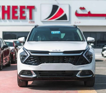 White Kia Sportage Turbo 2025