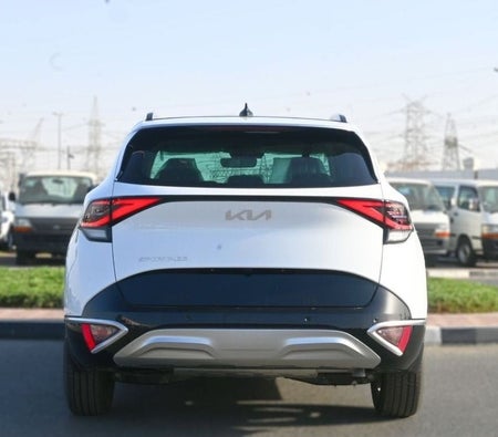 White Kia Sportage 2025