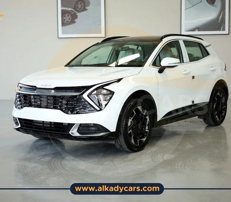 White Kia Sportage Turbo 2026