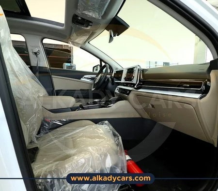 White Kia Sportage Turbo 2026