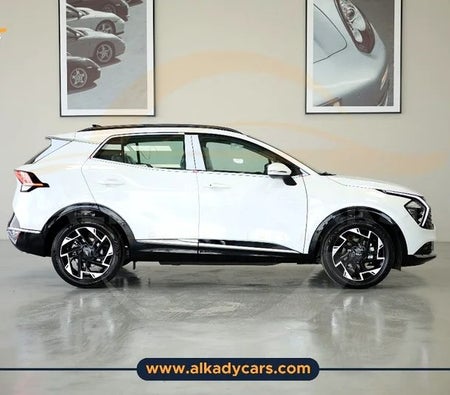 White Kia Sportage Turbo 2026