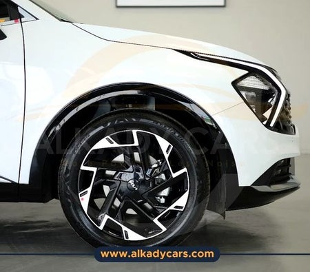White Kia Sportage Turbo 2026