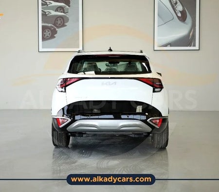 White Kia Sportage Turbo 2026