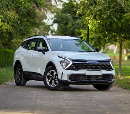 White Kia Sportage 2026