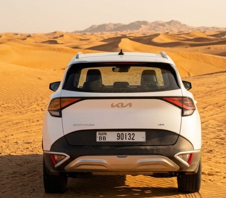 White Kia Sportage 2026