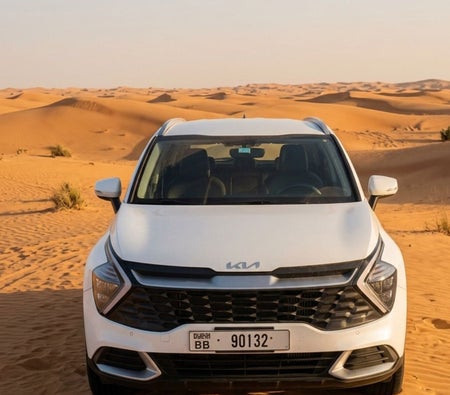 White Kia Sportage 2026