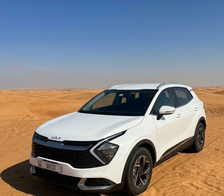 White Kia Sportage 2026
