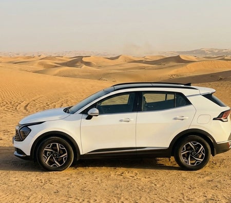 White Kia Sportage 2026