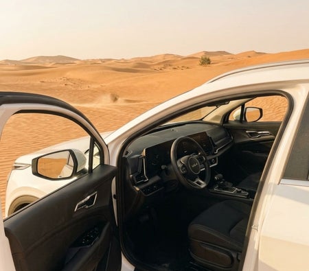 White Kia Sportage 2026