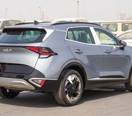 Silver Kia Sportage 2026