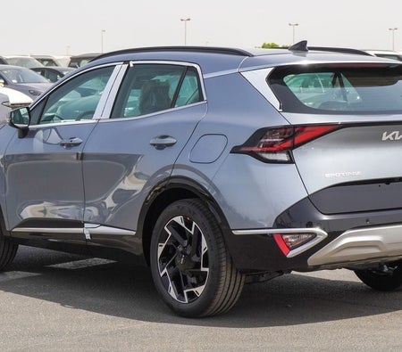 Silver Kia Sportage 2026