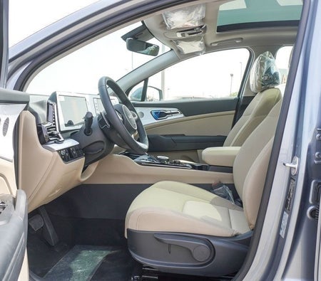 Silver Kia Sportage 2026