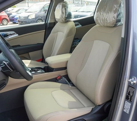 Silver Kia Sportage 2026