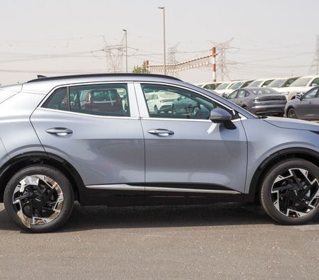 Silver Kia Sportage 2026