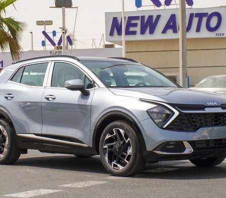 Silver Kia Sportage 2026