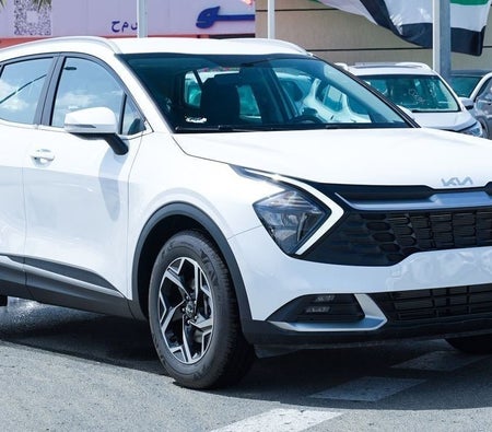 White Kia Sportage 2026