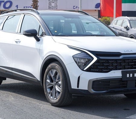 White Kia Sportage 2026