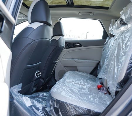 White Kia Sportage 2026