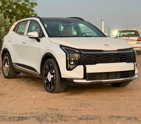 White Kia Sportage 2026