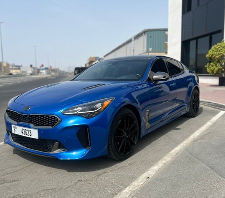 Blue Kia Stinger 2022