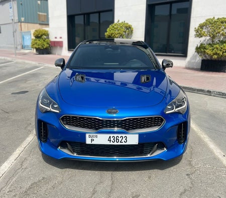 Blue Kia Stinger 2022 Blue Kia Stinger 2022