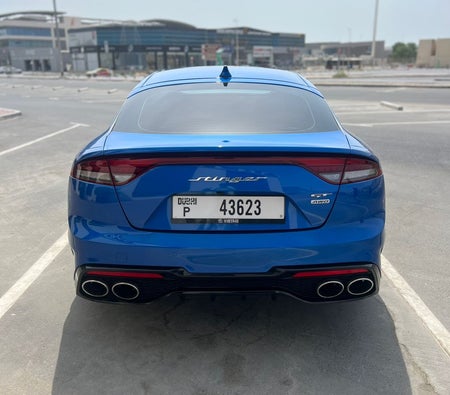 Blue Kia Stinger 2022