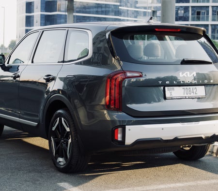 Gray Kia Telluride 2024 Gray Kia Telluride 2024
