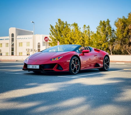 Mieten Lamborghini Huracan Evo Spyder 2024 in Dubai