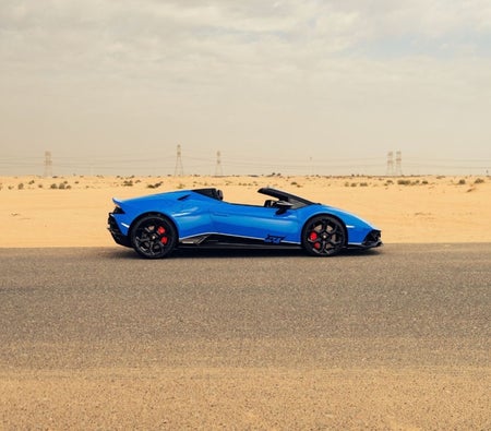 Blue Lamborghini Huracan Evo Spyder 1 of 60 60th Anniversary Edition 2023 Blue Lamborghini Huracan Evo Spyder 1 of 60 60th Anniversary Edition 2023