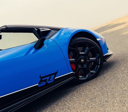 Blue Lamborghini Huracan Evo Spyder 1 of 60 60th Anniversary Edition 2023 Blue Lamborghini Huracan Evo Spyder 1 of 60 60th Anniversary Edition 2023