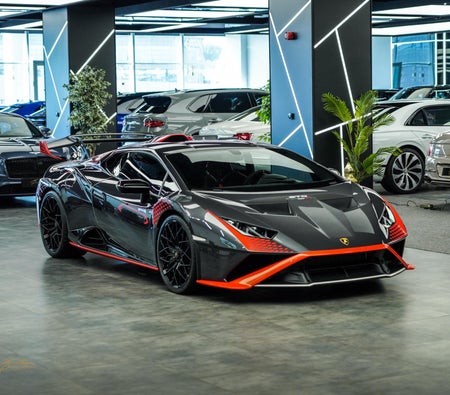 Dark Gray Lamborghini Huracan STO 2022