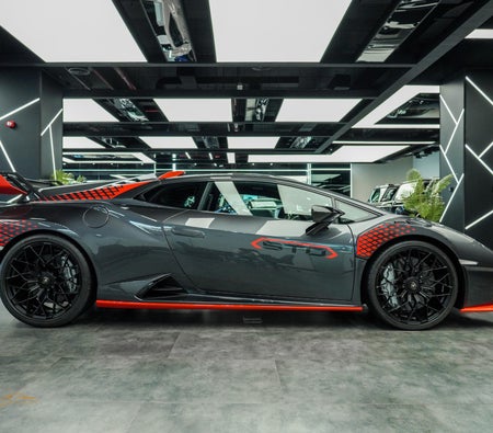 Dark Gray Lamborghini Huracan STO 2022