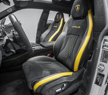 Gray Lamborghini Urus Performante 2023